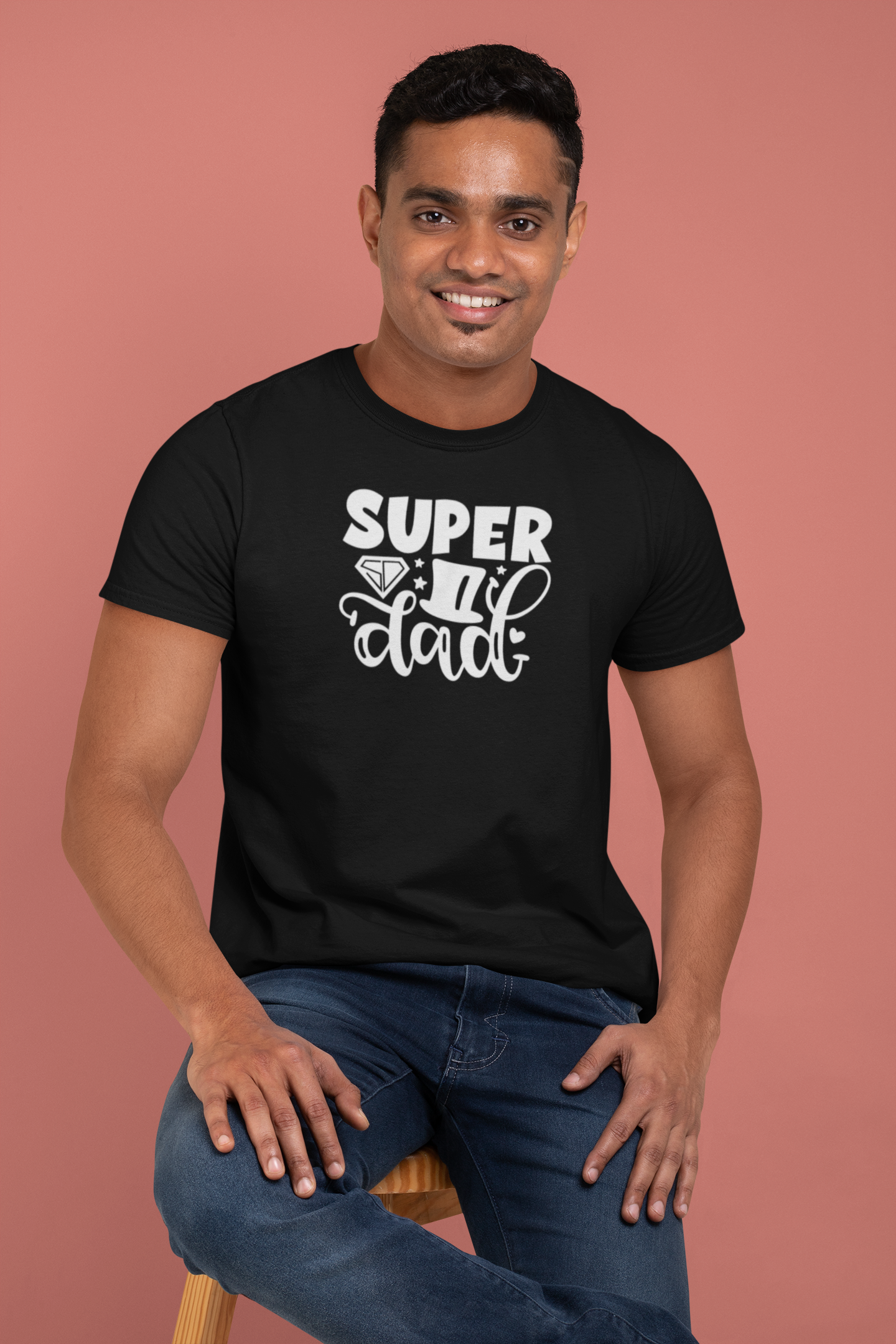 Super Dad (graphic) - Black