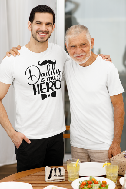Daddy is my HERO - White