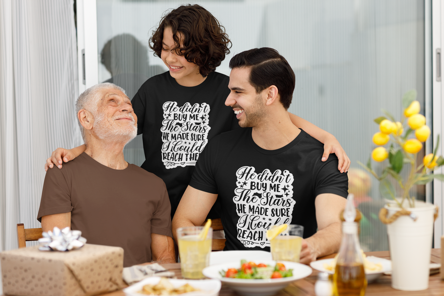 Reach for the Stars - Tribute tee - Black