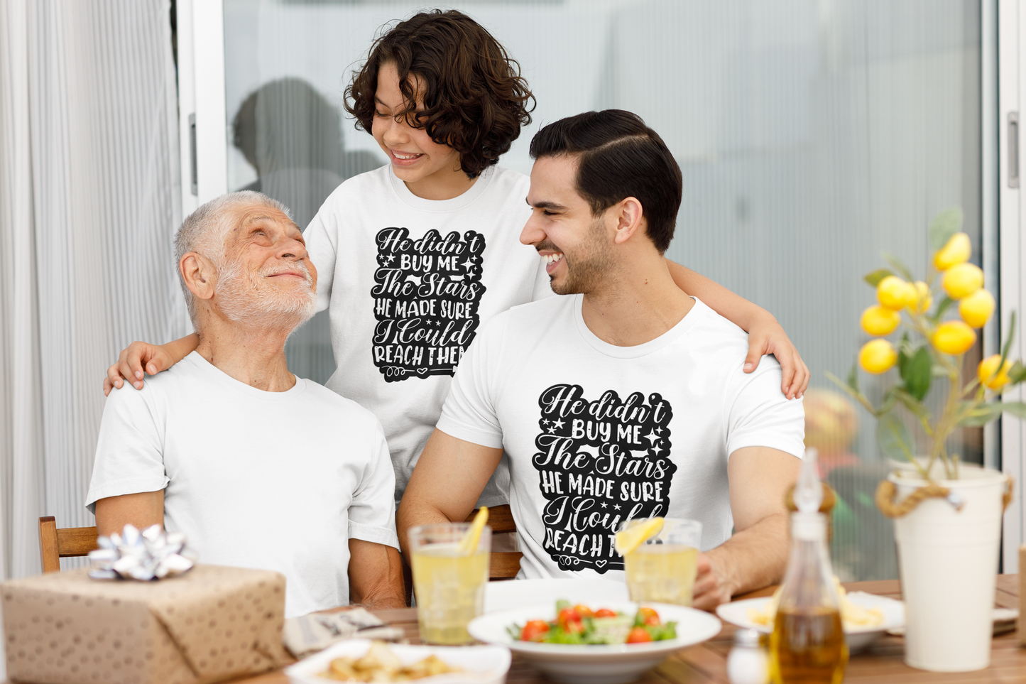 Reach for the Stars – Tribute Tee - White